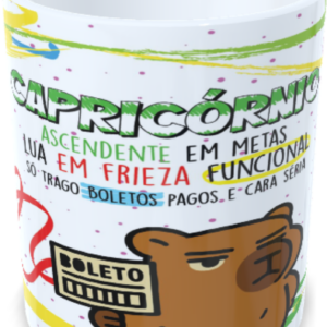 Caneca Signo Capricórnio